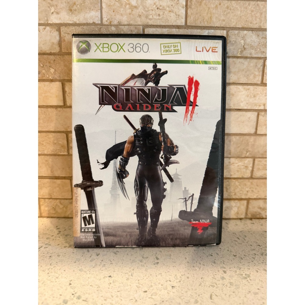 Ninja Gaiden Xbox 360 Live Authentic Tested Works Rated M